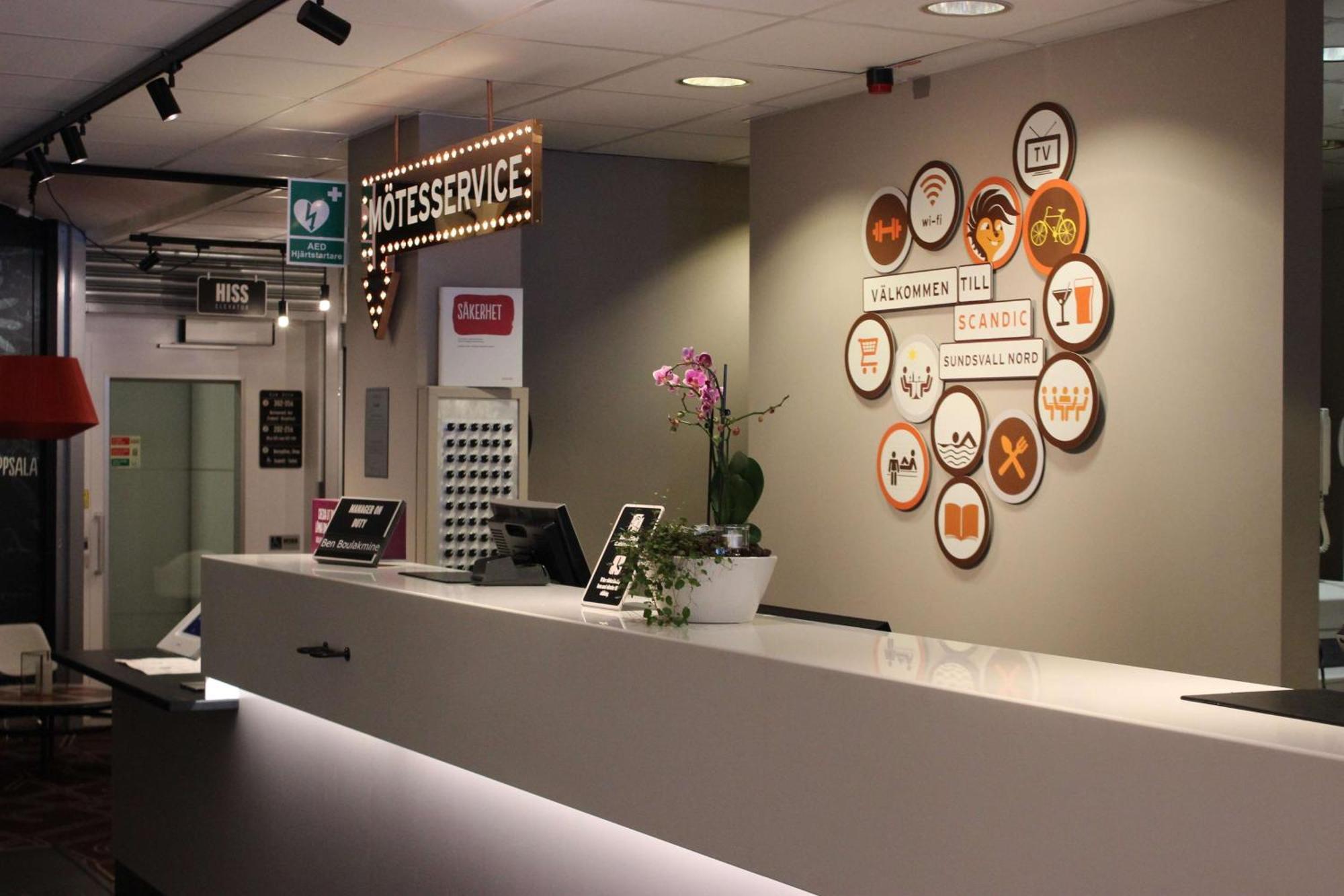Scandic Sundsvall Nord Bagian luar foto